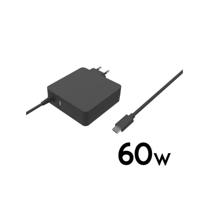 PD CHARGER 60W + UBS CHARGE PORT
