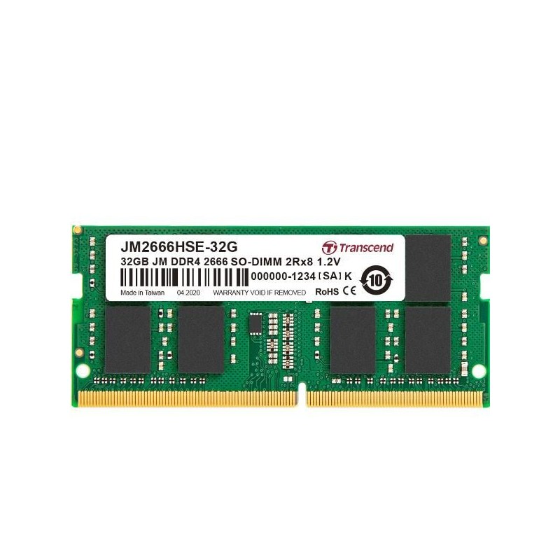 32GB JM DDR4 2666MHZ SO-DIMM2RX8