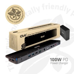 USB-C UNIV.3X DOCK 100WATT POWER