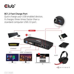 USB 3.1 GEN1 UHD 4K DOCKING STATION