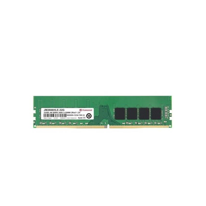 32GB JM DDR4 2666MHZ U-DIMM 2RX8