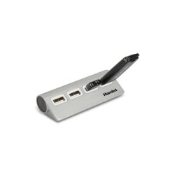 HUB USB 2.0 4 PORTE ALLUMINIO