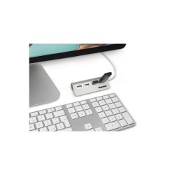 HUB USB 2.0 4 PORTE ALLUMINIO