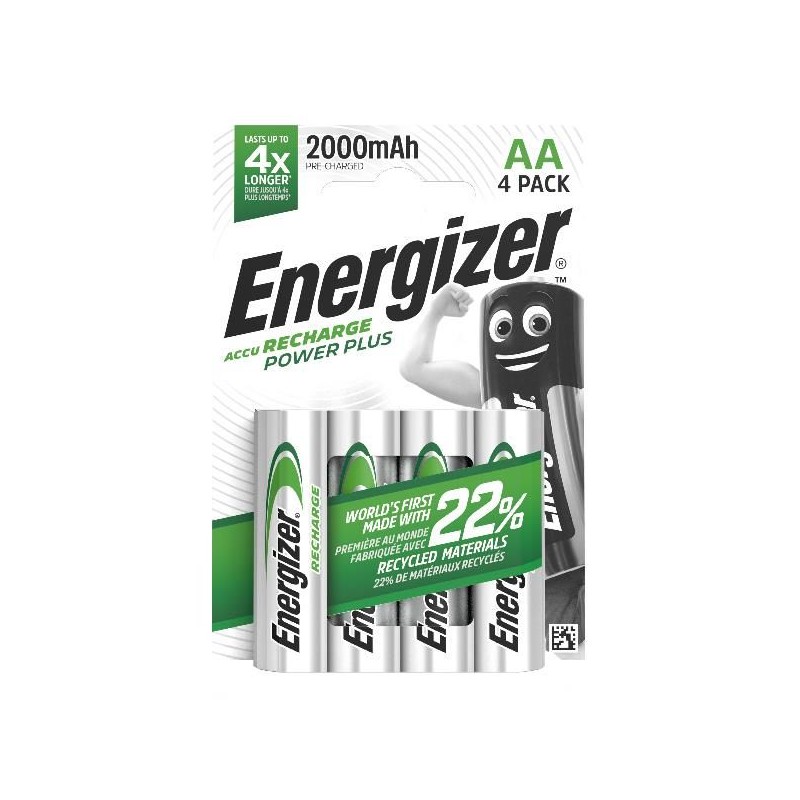 CF4 POWER PLUS RECH AA CHP4