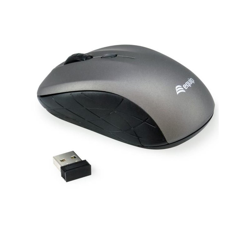 MINI OPTICAL WIRELESS MOUSE GREY