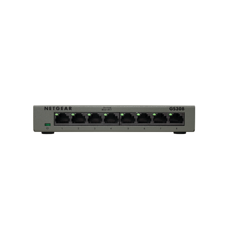 8PT GIGE UNMANAGED SW 300-SERIES