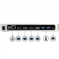 DOCKING STATION USB-C DP/HDMI