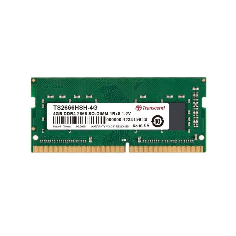 4GB DDR4 2666 SO-DIMM 1RX8 1.2V