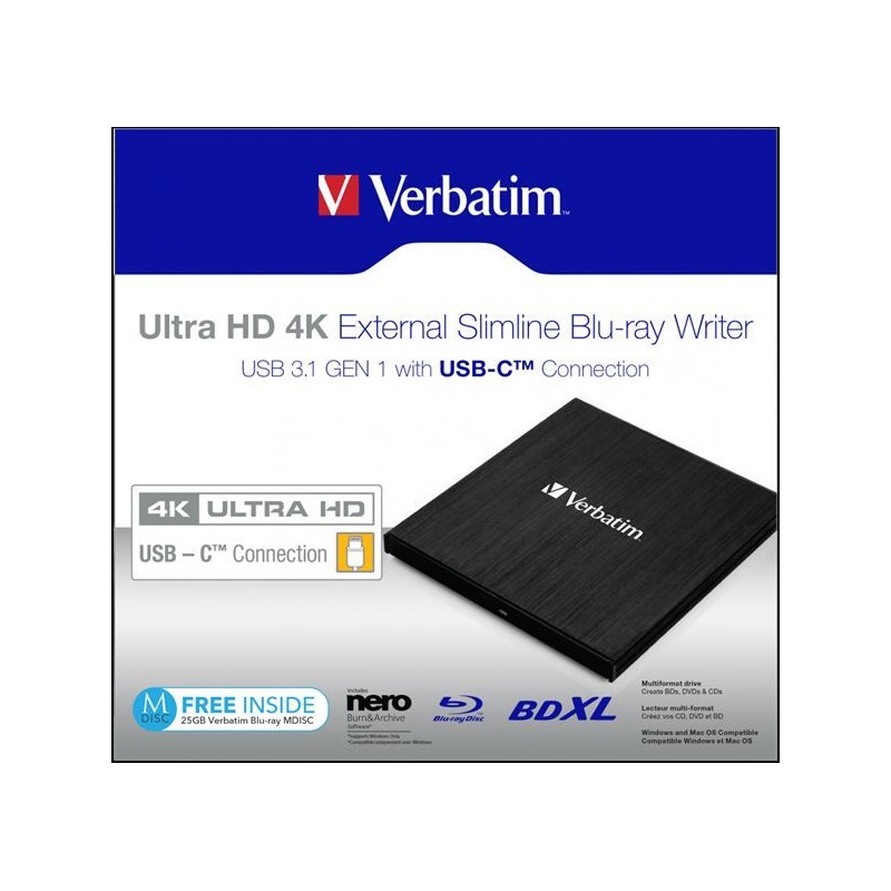 MOBILE BLU-RAY RE-WRITER TYPE.C 4K