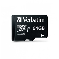 MICRO SDHC-64GB-PRO CLASS 10+ADAT.
