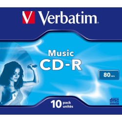 CDR MUSIC LIVE-IT COLOR 80  CF.10