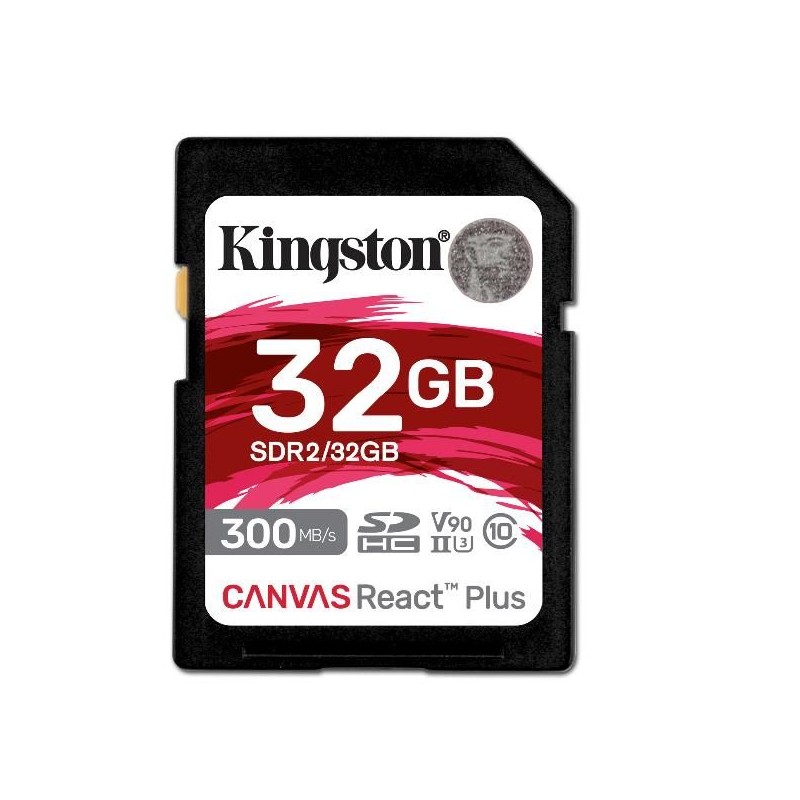 32GB CANVAS REACT PLUS SDHC