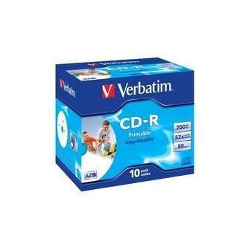 CDR DAT.PLUS STAMPAB. 52X CF.10 S