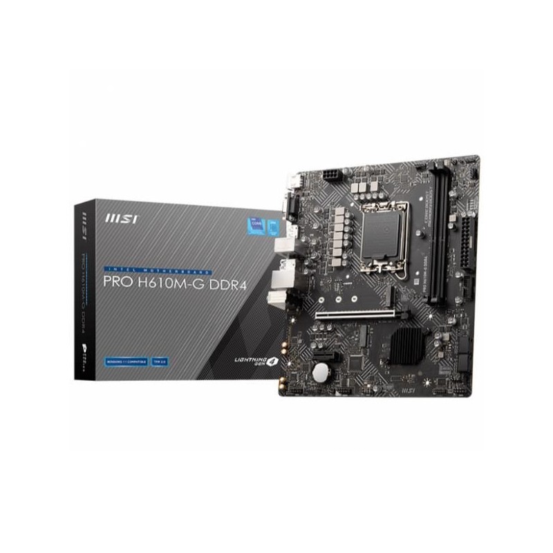 PRO H610M-G DDR4