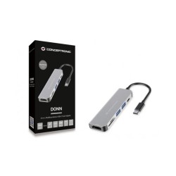 ADATTATORE  HUB USB-C 3.1 6 IN 1