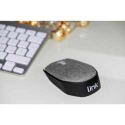 MOUSE WIRELESS TESSUTO GRIGIO 1000D