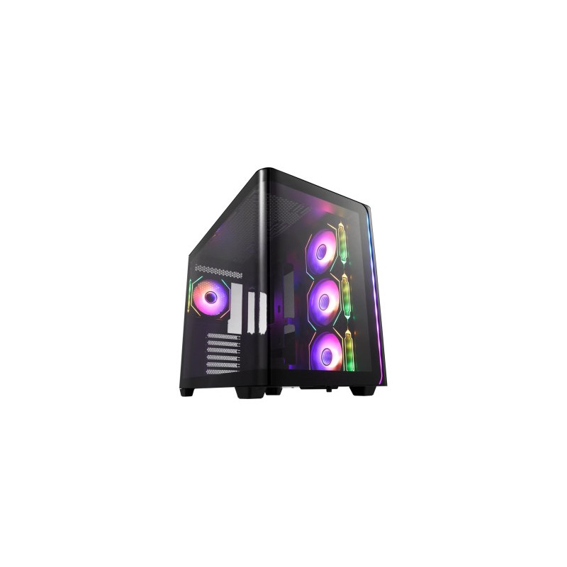 FSP CASE M.TOWER M580-BA TG CURVE 4xARGB COOL 2xUSB3.0 TYPE C POC0000254