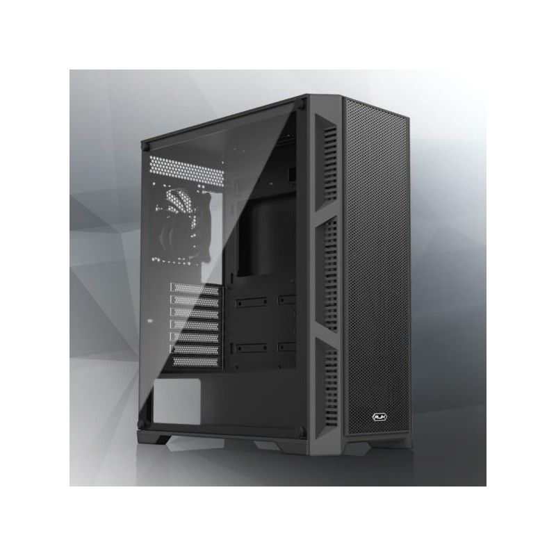 RAIJINTEK CASE M.TOWER ARCADIA III TG 1x120mm FAN MESH POSTERIORE