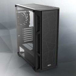 RAIJINTEK CASE M.TOWER ARCADIA III TG 1x120mm FAN MESH POSTERIORE
