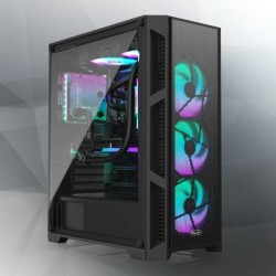 RAIJINTEK CASE M.TOWER ARCADIA III TG 1x120mm FAN MESH POSTERIORE