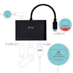 T.ADAP-HDMI USB 3.0 USB-C PD/DATA