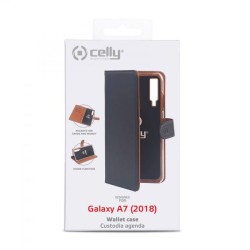 WALLY CASE GALAXY A7 2018 BLACK