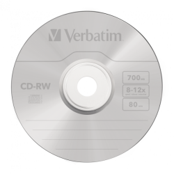 CD-RW 700MB 80 RISCRIV.12X CF.10  S