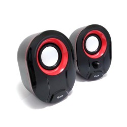 MINI SPEAKER USB 2.0 BLACK WHITE