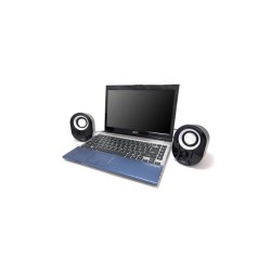 MINI SPEAKER USB 2.0 BLACK RED