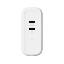 MAXO 65W 2P USB-C CHARGER WHT