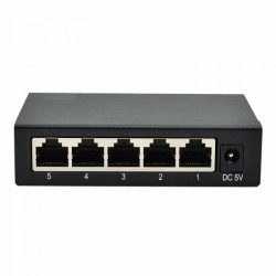 SWITCH ETH 5P 10/100 METAL