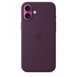 IPHONE 16 PLUS SI CASE PLUM