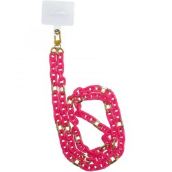 LACET CHAIN PINK FLUO