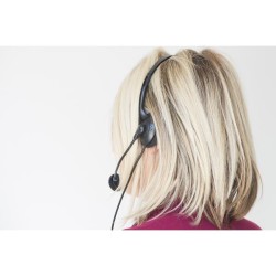CUFFIA CON MICROFONO 2 X 3.5