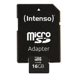 MICRO SD CARD 16GB CON ADATTATORE