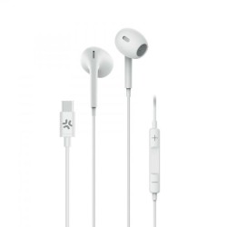 DROP STEREO EARPHONES USB-C WH