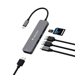 USB C MULTIPORT HUB 6 PORTE CARDREA
