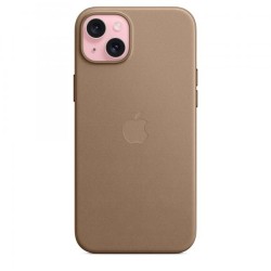 IPHONE 15 PLUS FINEWOVEN CASE TAUPE