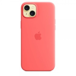 IPHONE 15 PLUS SI CASE GUAVA