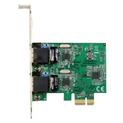 NIC GIGABIT PCIE -2 PORTE RJ45