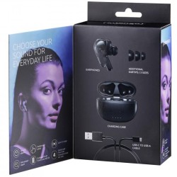 TRUE WIRELESS EARPHONE BLACK