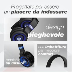 CUFFIE INTER WIRELESS CON MIC