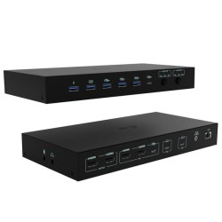 USB-C KVM DUAL DISPLAY PD DOCKING