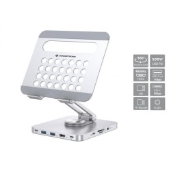 TABLET STAND WITH 8-IN-1 DOCKING