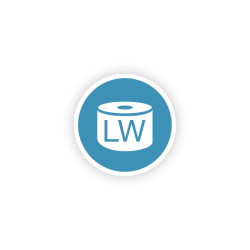 CF300ETICH LABELWRIT 41X89MM BIANCO