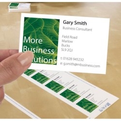 250 BIGL.DA VISITA 85X54 LASER 25F.