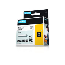 NASTRO 24MMX 5 5M VINILE NE/BI