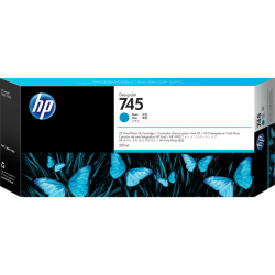 HP 745 DA 300 ML CIANO