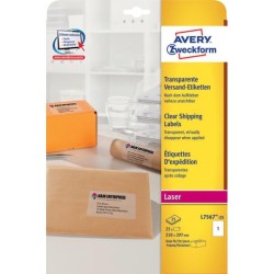 ETICH TRASPARENTI 210 X 297 SINGOLO