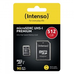 MICRO SD CON ADATTATORE 512GB UHS-I